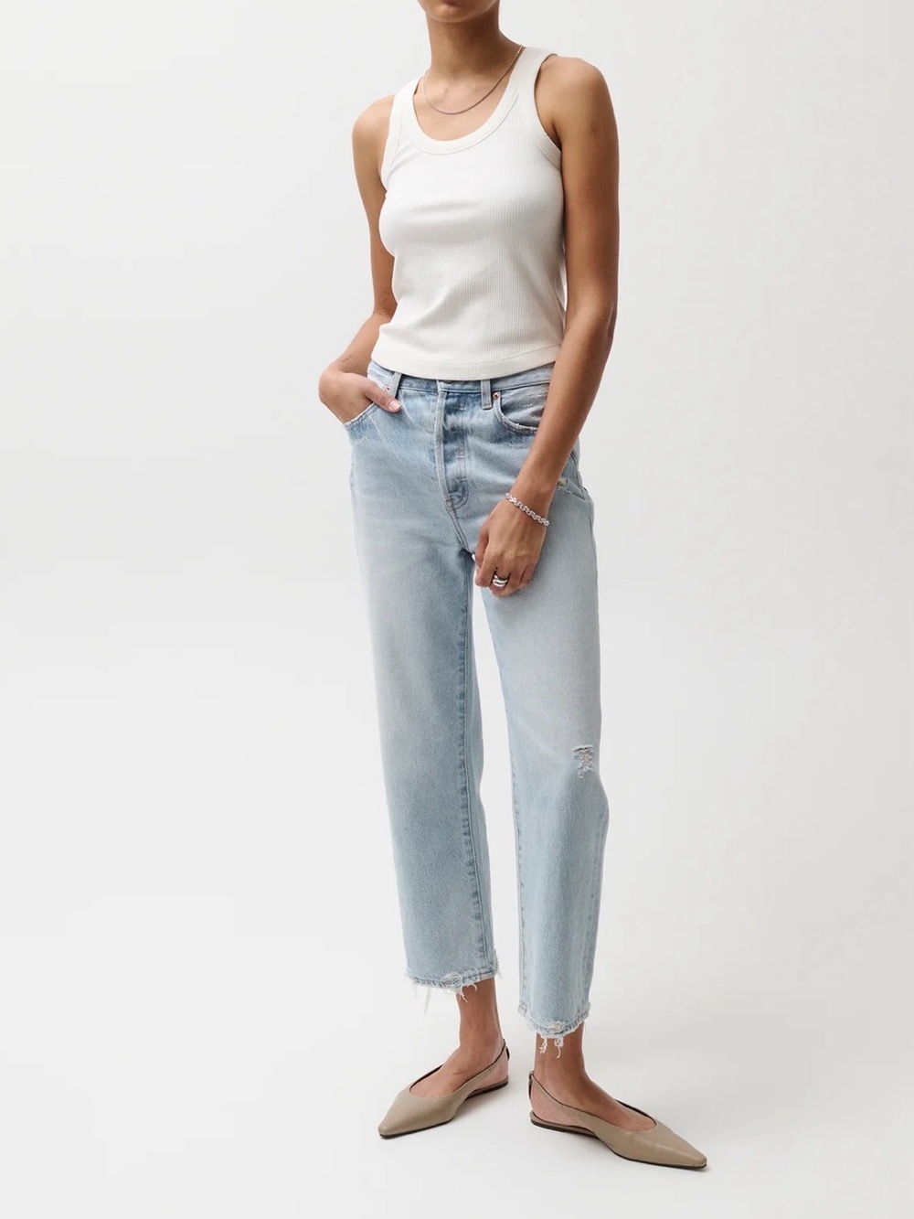 Pistola straight leg jeans